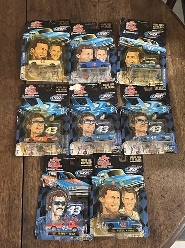 5 Decades Of Petty 1/64 Diecast Cars Set Of 8 Racing Champions
