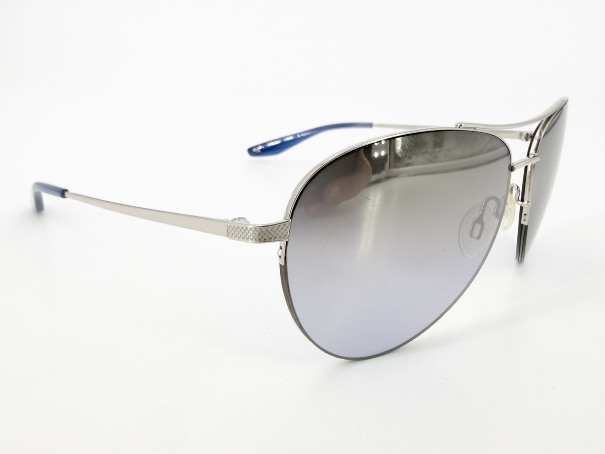 Barton Perreira Sparrow Sunglasses FRAMES 60[]14-132 SIL/STB 