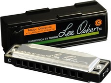 Compact Lee Oskar Harmonica in Key of C - Perfect for Blues, Country, and Pop