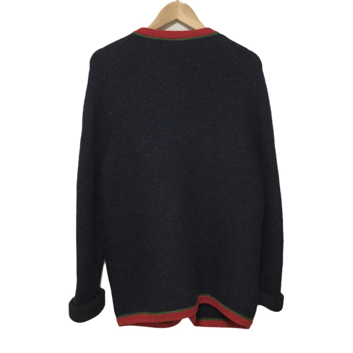 GUCCI - GUCCI(グッチ) カーディガン レディース - 536324 X9Z40 ネイビー×レッド×マルチ ヤンキース/長袖 Auth GUCCI - 536324 X9Z40 Navy Red Multi Women's Cardigan | eBay