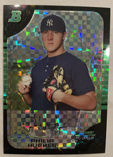 2005 Bowman Chrome Phil Hughes Rookie Xfractor #151 New York Yankees 101/225