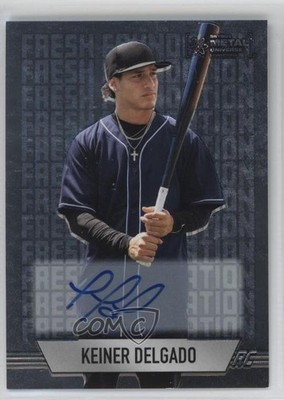2024 Skybox Metal Universe Champions Fresh Foundation Keiner Delgado Auto 6o2