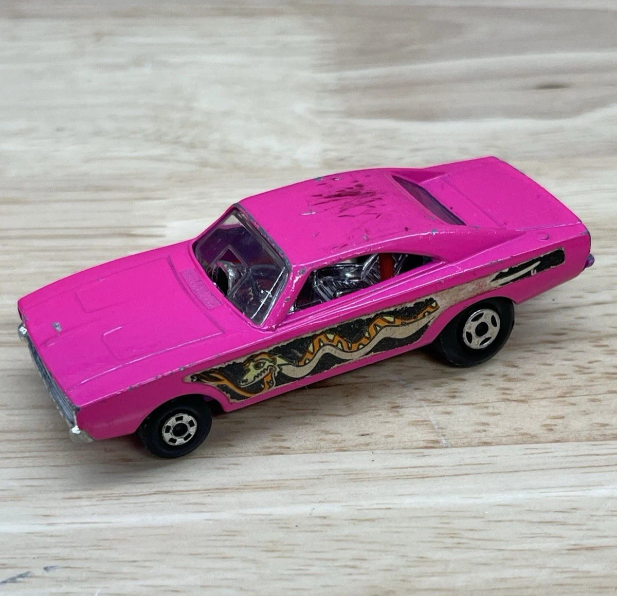 Matchbox Superfast Dodge Pink Vintage Manufacture Diecast Cars