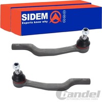 2X Sidem SpurstangenkÖPfe Passend FüR MERCEDES-BENZ A-KLASSE Links+Rechts