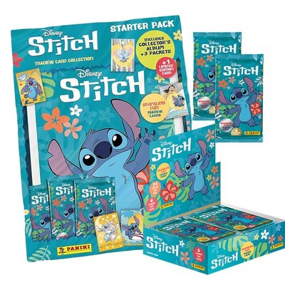 Panini Disney Stitch (2025) Trading Cards Display Starter Booster