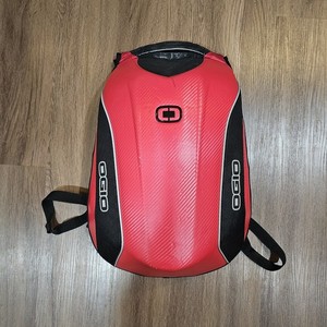 OGIO No Drag Mach 5 Motorcycle Backpack Red 123006.02 Fast Free Shipping!