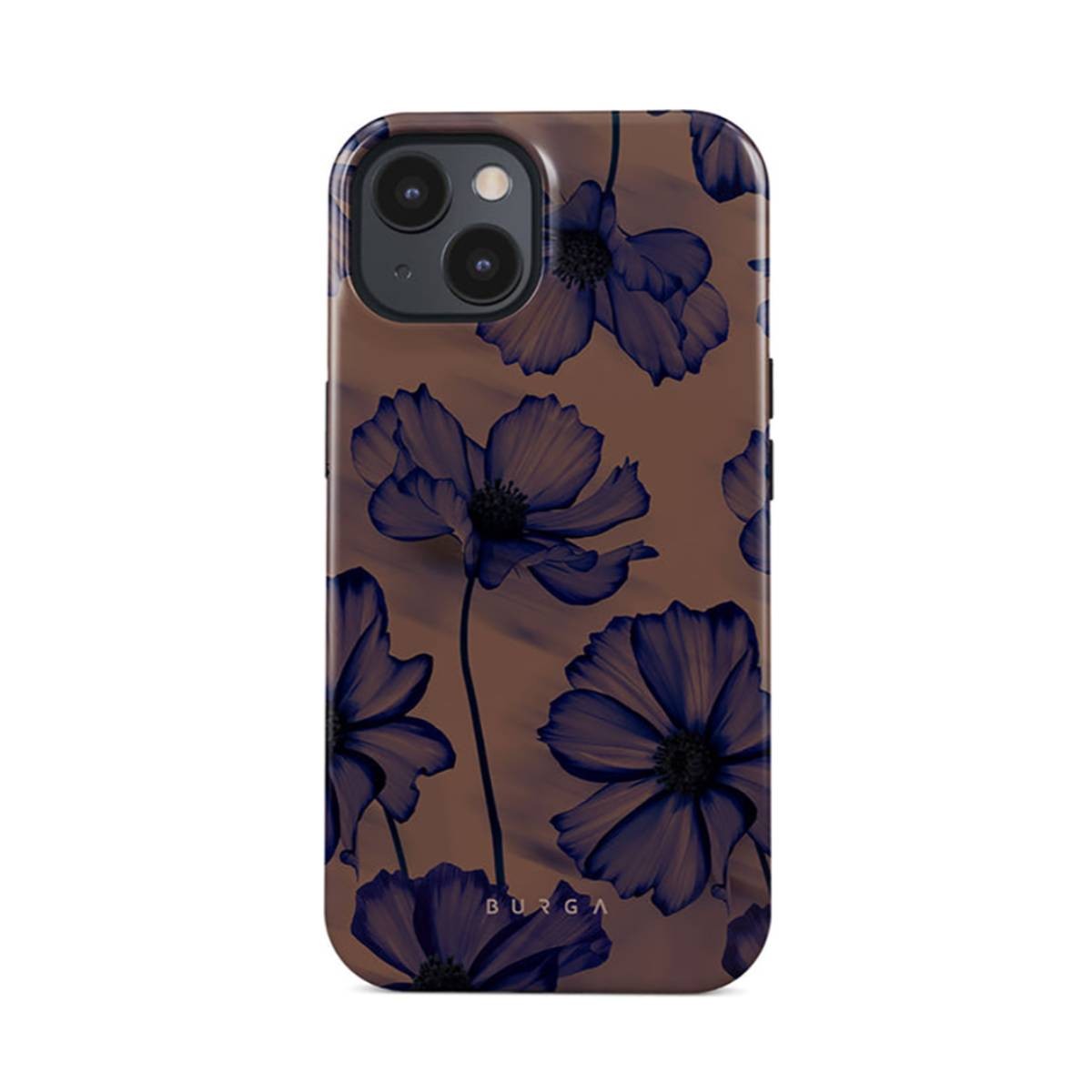 Coque iPhone 14 Tough Burga Velvet Night : protection élégante à motif coloré et chic