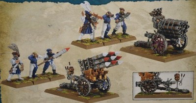 Warhammer TOW Empire of Man Helblaster Volley Gun OR Helstorm Rocket Battery (1)