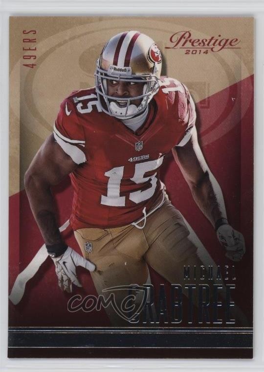 2014 Panini Prestige Michael Crabtree #189 13ke
