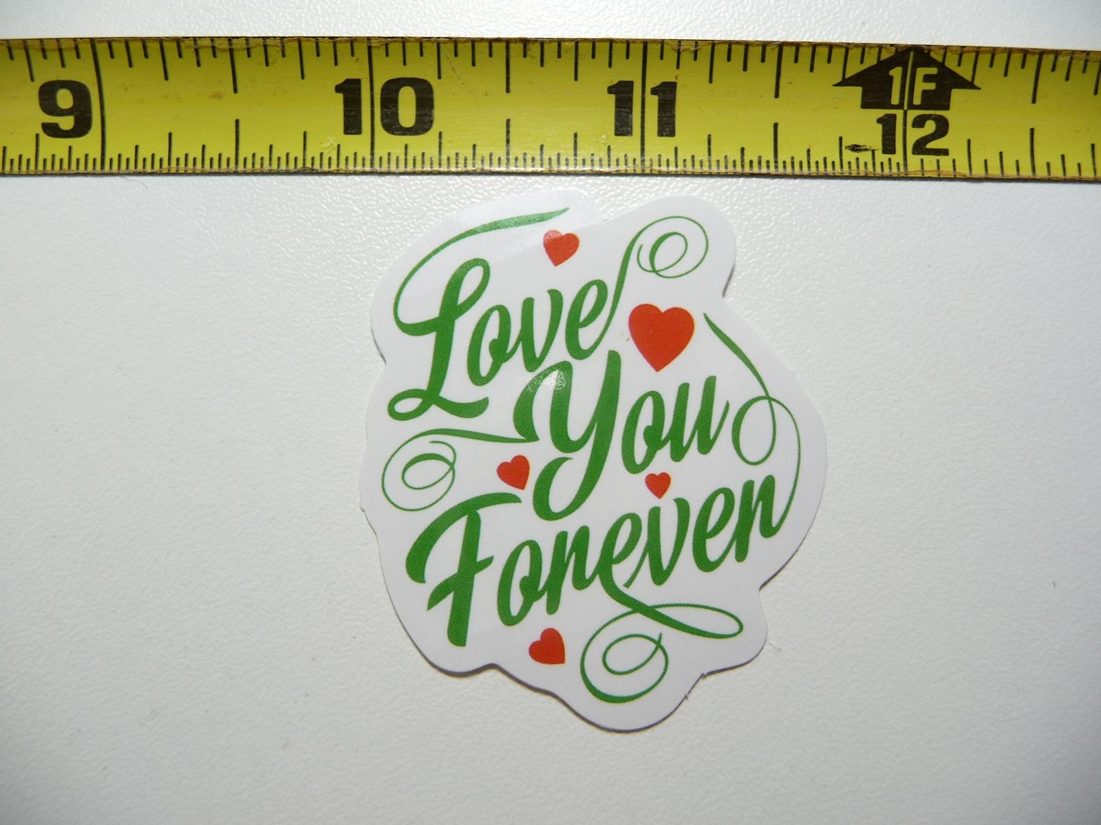 LOVE YOU FOREVER Motivational Positive Decal Sticker for Inspiration