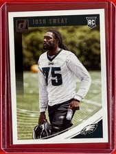 2018 Panini Donruss Josh Sweat #75 - Rookie Card (RC). rookie card picture