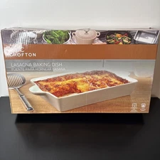 Crofton Lasagna Baking Dish 9 x 13” New In Open Box
