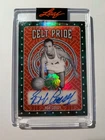 BOB COUSY Auto 2026 Leaf St Patrick's Day CELT PRIDE Boston Celtics RARE # 2/2