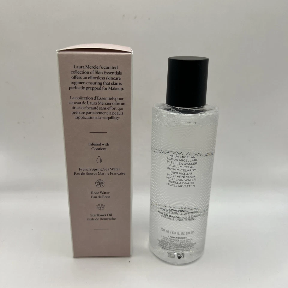Agua Micelar Purificante Laura Mercier, Limpiador y Desmaquillante, 6.8oz, Nuevo en Caja Foto 2 de 2