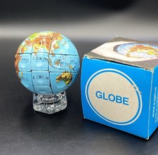 Vintage Hungarian Magic Globe Rubik Style Puzzle Ball  Metal A