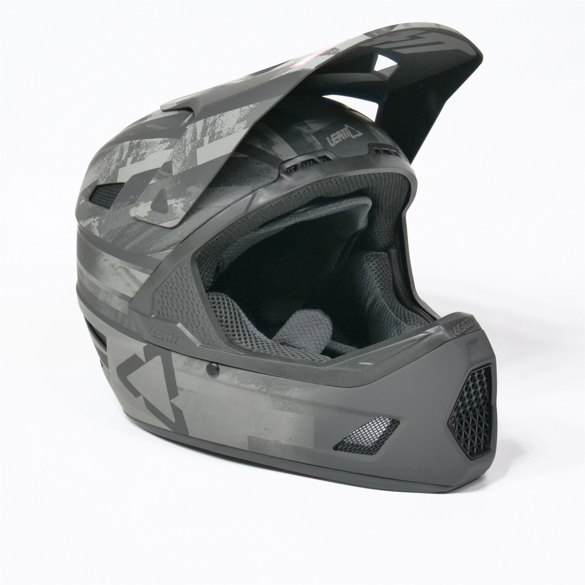 Leatt DBX DH Full Face Helmet Adult M 57-58cm Black Camo Downhill  MTB
