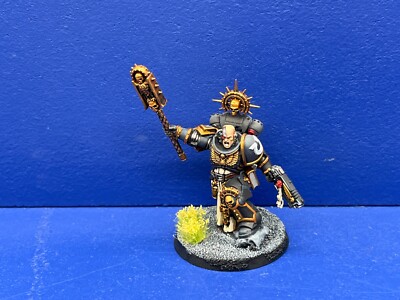 Indomitus Primaris Ordenspriester / Chaplain der Ultramarines GUT BEMALT