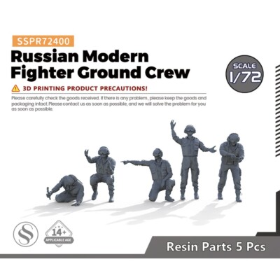 SSMODEL SSPR72400 1/72 Russian Modern Fighter Ground Crew