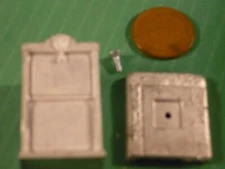 Gilbert O scale #175 Parcel Drop or Library Book Return Box Kit - Details Below