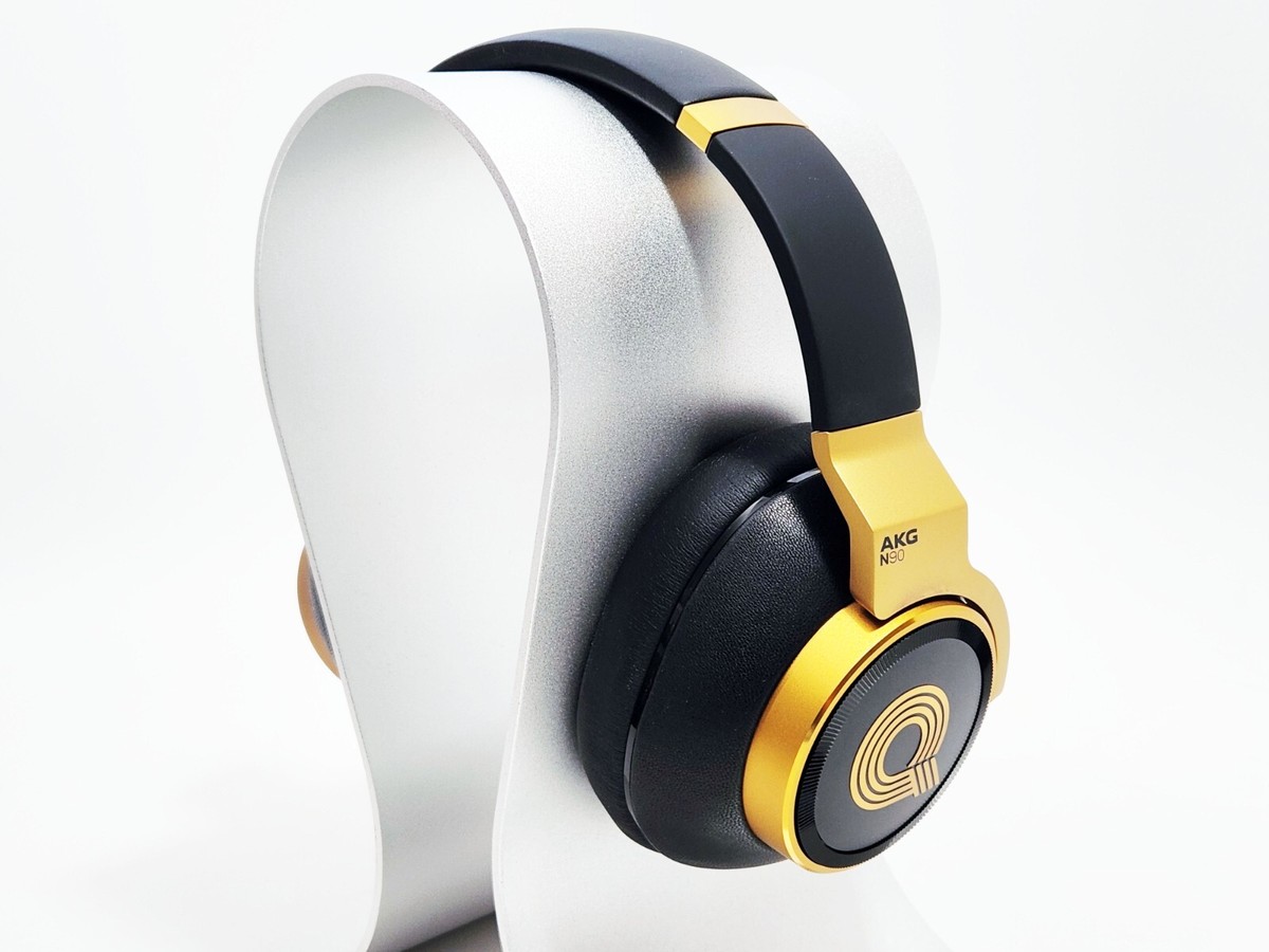 AKG N90Q Reference Class Auto-Calibrating Headphones GOLD