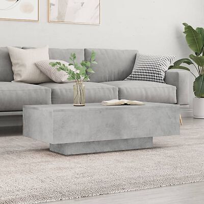 Betongrau Couchtisch Mitteltisch Rechteck Wohnzimmertisch itzcominghome