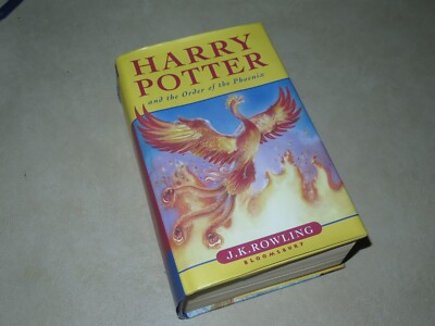 Harry Potter and Order Of The Phoenix 1st Edition Print Error 766 Pages, 2 Blank