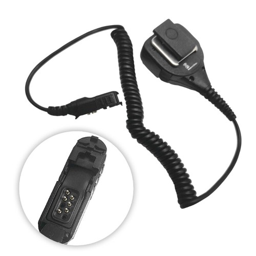 Weatherproof Speaker Microphone For PMMN4076 Commercial Radios Noise Canceling - Zdjęcie 2 z 7