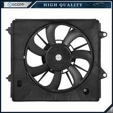 A/C Condenser Cooling Fan Assembly For 2015 2016 2017 2018 2019 2020 Honda Fit