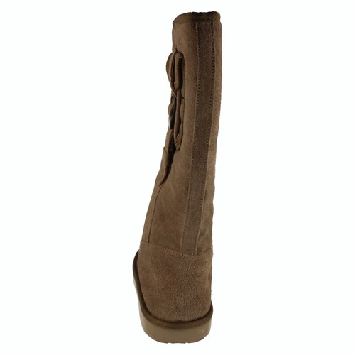 LADIES L8R574 LEATHER SUEDE SNUGG BOOTS BY COCO RETAIL £9.99 - Picture 5 of 10
