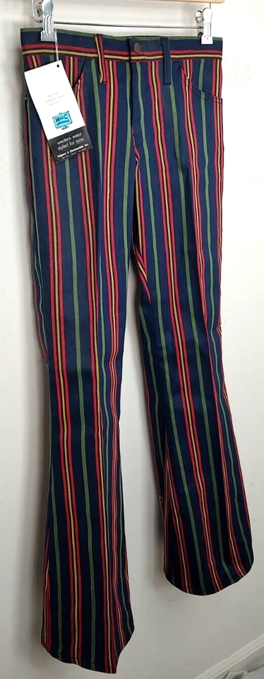 Jeans ocidental H Bar C Ranchwear Tomboys Teen 8 25'w x 30.5" boot cut multicolorido - Imagem 2 de 4