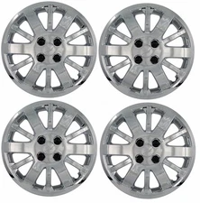 NEW 2009-2010 Chevy COBALT 15" Bolt-On Hubcap Wheelcover SET CHROME