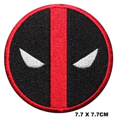 Dead Pool Superheld Film bestickt Aufnäher Bügelbild/Aufnähen Patch Batch