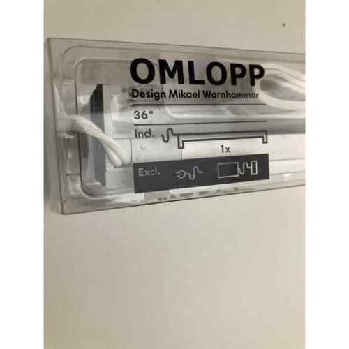 Set Of 6 IKEA OMLOPP LED light strip for drawers, aluminum color, 34“ 36” NEW - Picture 1 of 1