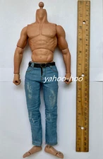 1/6 scale classic blue Jeans  For 12" Male Action Figure Worldbox ZY TOYS