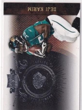 2010 Panini Plates & Patches #125 Deji Karim 035/100 Silver NM