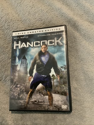 Hancock (DVD, 2008, Anamorphic Widescreen, Unrated) Tested