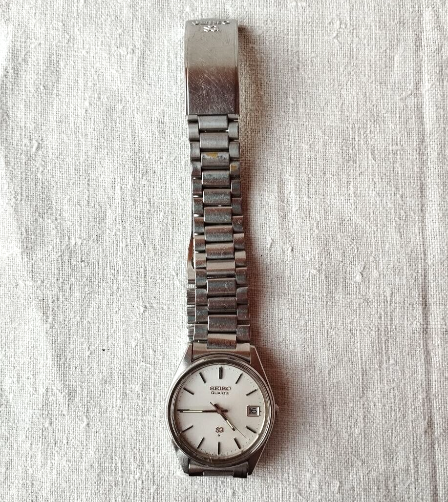 VINTAGE SEIKO SQ 8222-7000 QUARTZ,Japan 80s,stainless steel