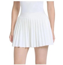 Tretorn Women's Pleated Short Skirt, Cloud, Size Large