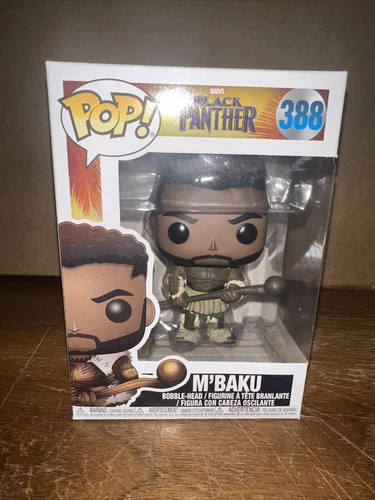 Funko POP! Marvel - Black Panther (2018) Vinyl Figure - M'BAKU #388 (B)