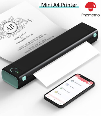 Phomemo M08F Mobiler Thermodrucker für unterwegs A4-Format