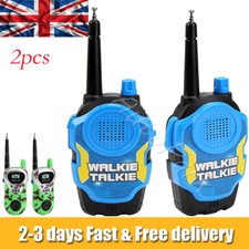 2pcs Children Walkie Talkies 8 Channel Long Range Walky Talky Kids Toys Gifts UK