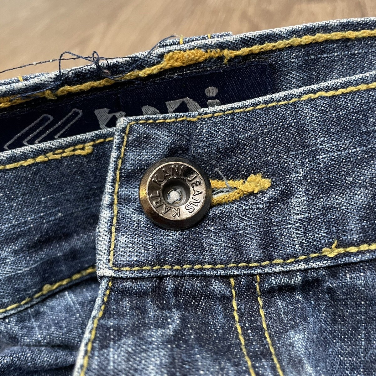 Vintage Karl Kani Jeans Mens 36x33 Blue Baggy Hip Hop 90s Tupac