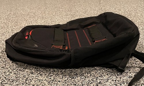 Oakley Method 1080 Black & Red Backpack Outdoors Travel Bag - Picture 3 of 7