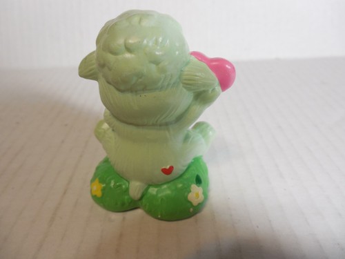 CARE BEARS PRIMOS CORAZÓN SUAVE CORDERO FIGURA VINTAGE 1985 SALUDOS AMERICANOS - Imagen 5 de 7