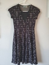 Urban Outfitters Black Pattern Kimchi Blue Dress XS