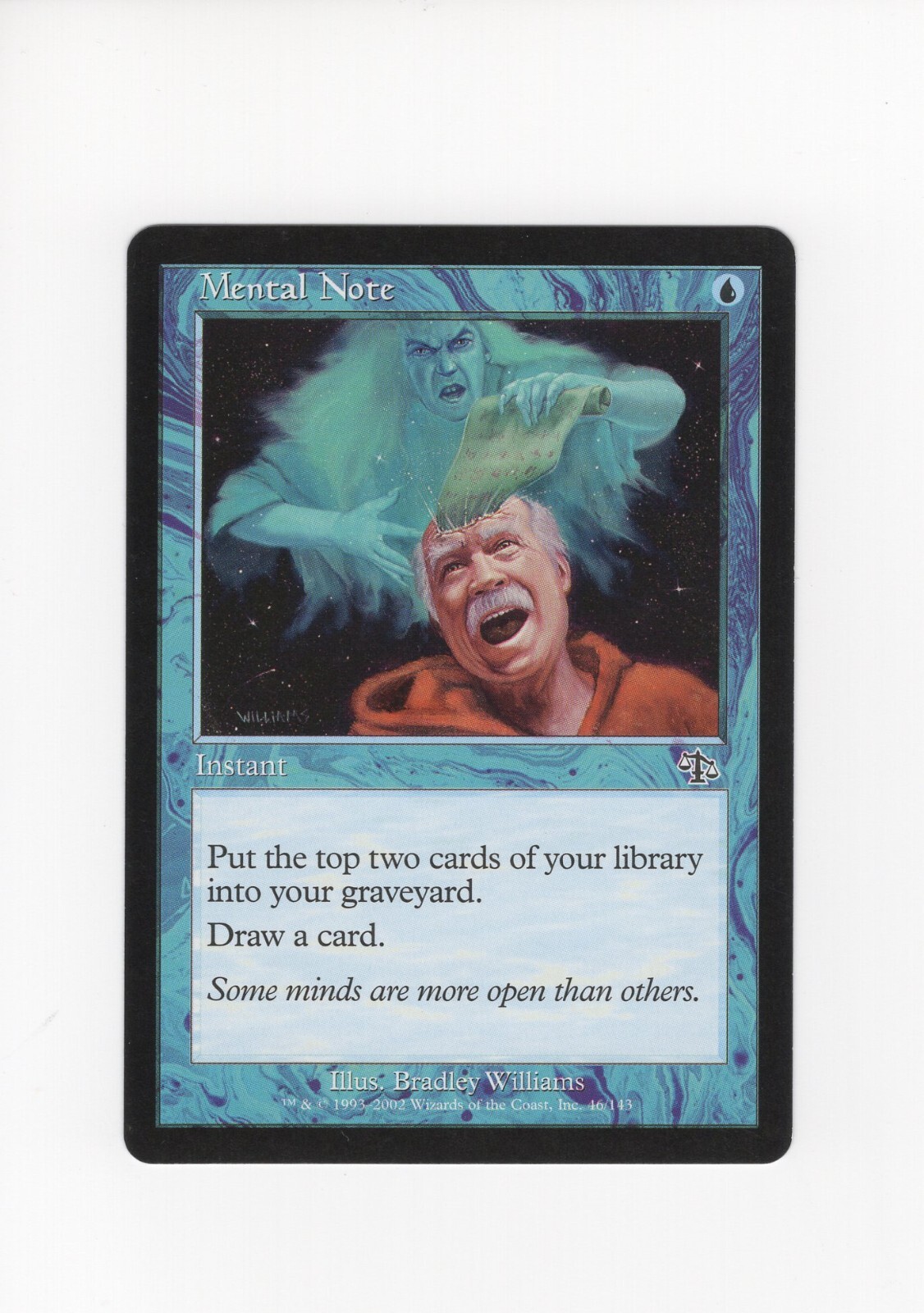 Mental Note Judgment NM-/LP MTG Magic the Gathering f