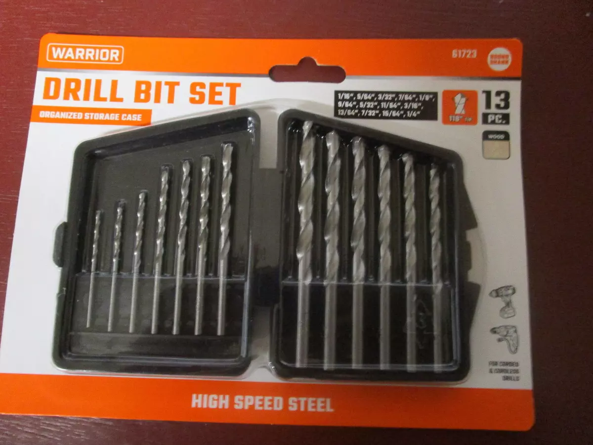 Warrior high speed drill bit set sale