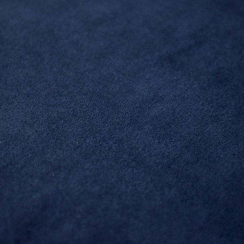 Suede stretch Polyester spandex Navy faux suede apparel clothing fabric by yard - 第 1/1 張圖片