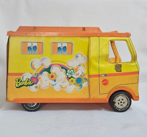 Camper Barbie Country Mattel 1970 vintage con sedie - non completo - Foto 4 di 21