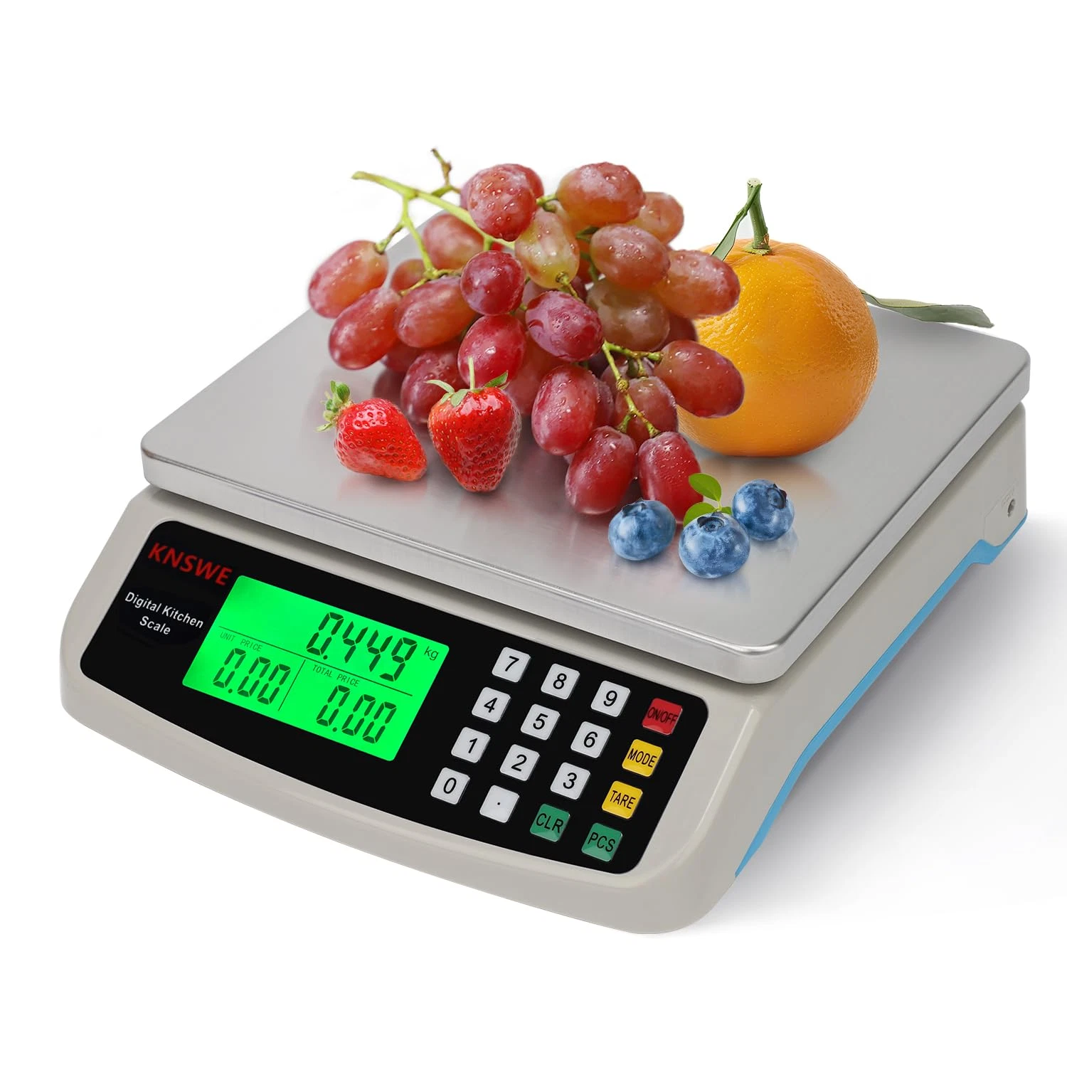 Báscula de alimentos comercial 40 kg Báscula de cocina digital grande para horne